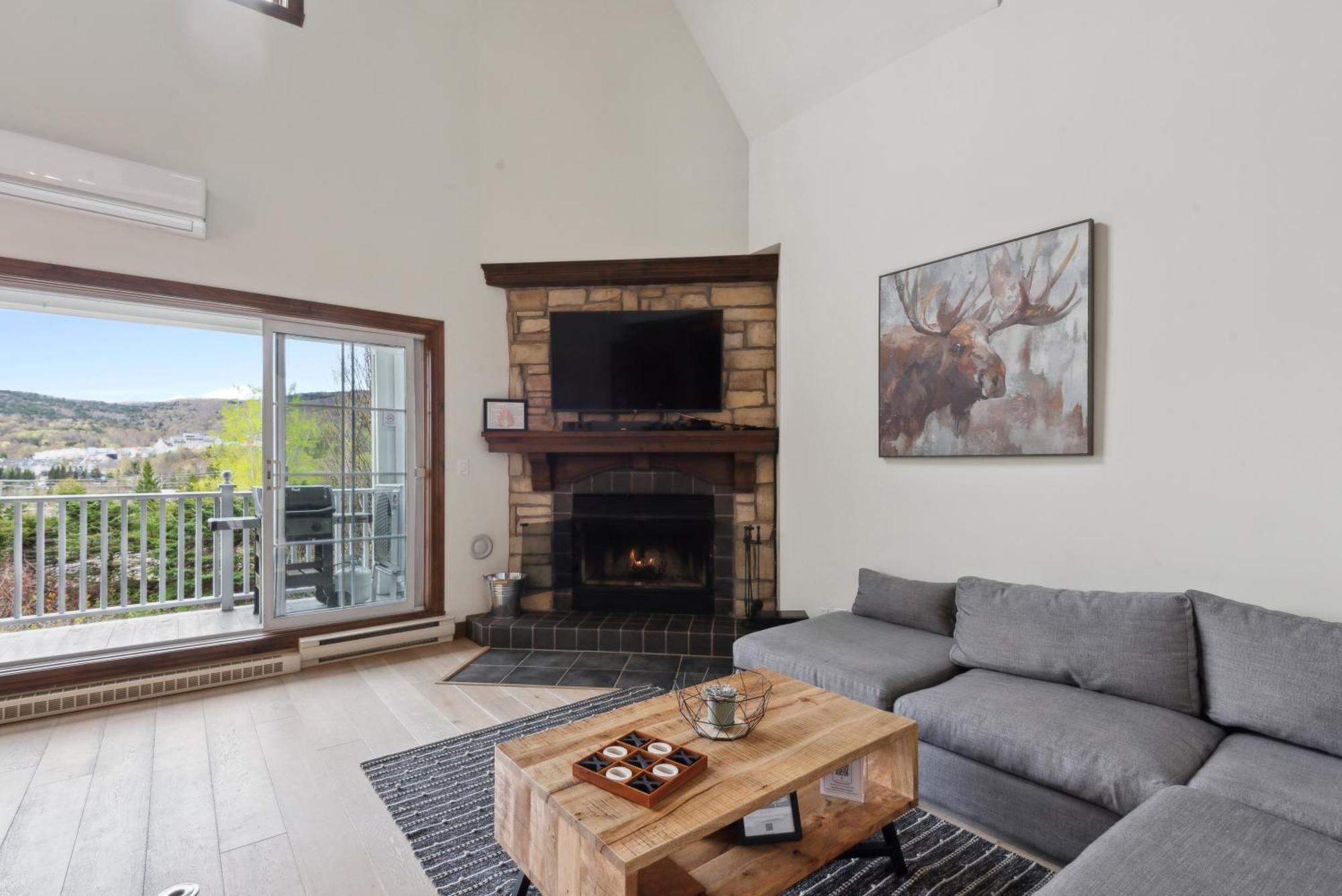 蒙特朗布朗Tremblant Prestige - Manoir 120-6公寓 外观 照片